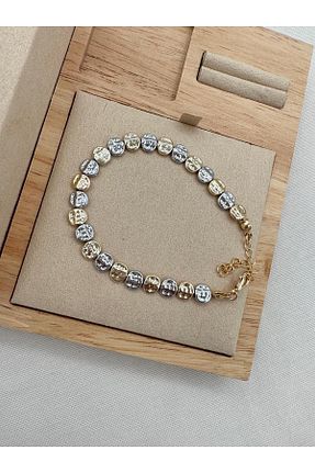 دستبند جواهر طلائی زنانه زیرکن Jerie - کد 857379265