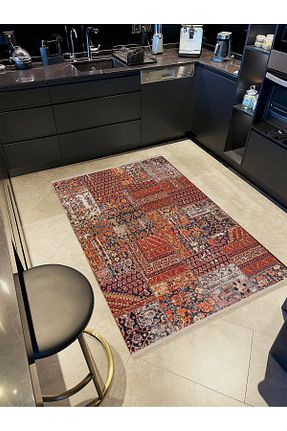 فرش رنگی قابل شستشو Rugs Modern Halı - کد 863395586