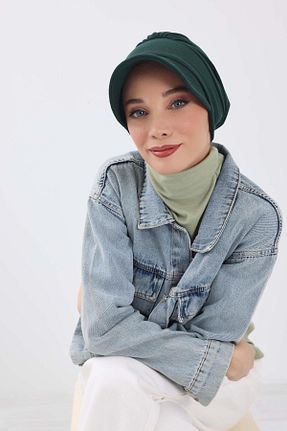 کلاه شنای حجاب سبز زنانه Aisha