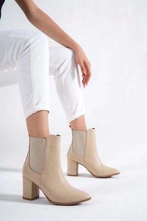 بوت / نیم بوت بژ زنانه جیر CAMOLLA - کد 850402945