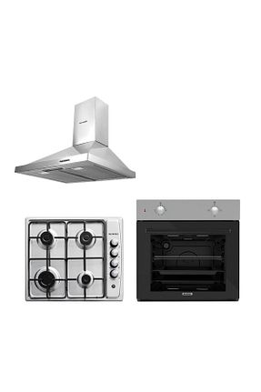 ست هود و اجاق گاز گارانتی نمایندگی رسمی KUMTEL - کد 3808046
