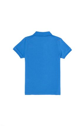 پولوشرت آبی بچه گانه پارچه U.S. Polo Assn. - کد 835043159