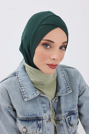کلاه شنای حجاب سبز زنانه Aisha