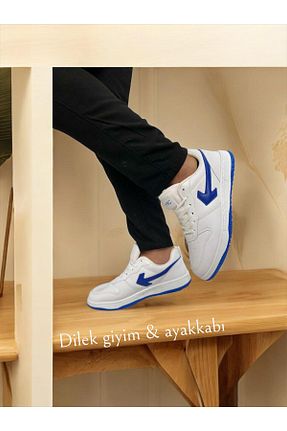 کفش اسنیکر سفید زنانه بند دار YRC - کد 863424130