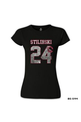 تیشرت مشکی زنانه رگولار Lord T-Shirt - کد 6790600
