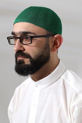 کلاه پشمی سبز مردانه پلی استر ihvanonline - کد 863421759
