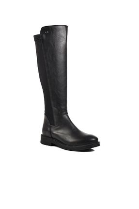 چکمه مشکی زنانه پارچه ای Pierre Cardin - کد 863421168