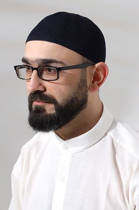 کلاه پشمی سرمه ای مردانه پلی استر ihvanonline - کد 863421666