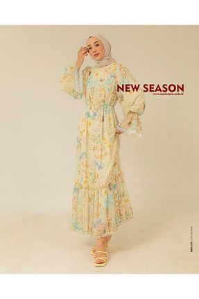 لباس سبز زنانه بافتنی Meri Store - کد 850034955