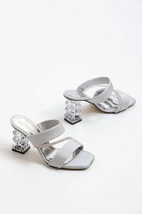 دمپائی طوسی زنانه پارچه ای Santamarina - کد 682334884