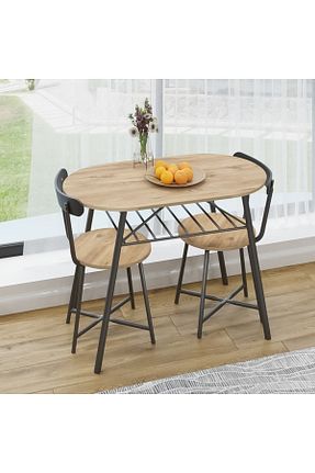 ست میز آشپزخانه قهوه ای MDF eportatif - کد 863840039
