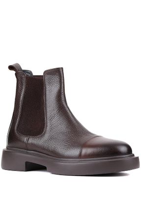 بوت / نیم بوت قهوه ای مردانه نبوک Shoetyle - کد 801895817