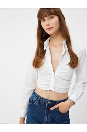 پیراهن نباتی زنانه اسلیم Koton - کد 757499712