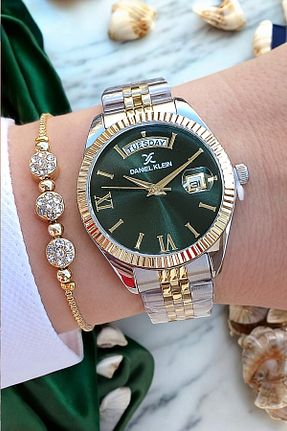 ساعت مچی طلائی زنانه 31-35 میلی متر Daniel Klein - کد 841461843
