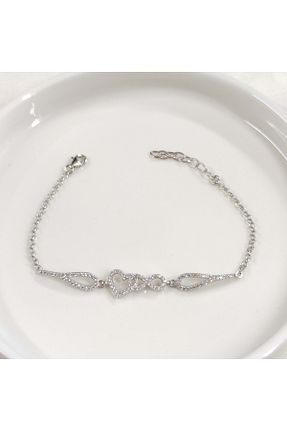 دستبند نقره سفید زنانه 925 عیار Güler Yüzlü Silver - کد 844566259