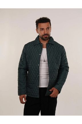 کاپشن مشکی مردانه رگولار SCSARVİN - کد 863478598