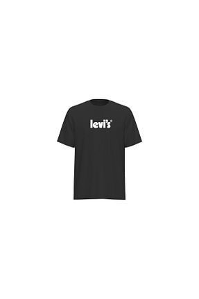 تیشرت مشکی مردانه رگولار Levi