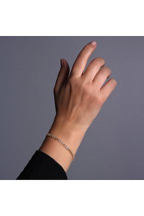 دستبند نقره رنگی زنانه 925 عیار by Bahar Tetik - کد 863518213