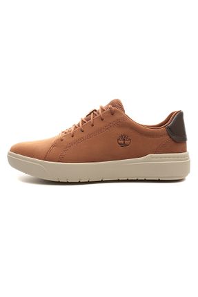 کفش اسنیکر قهوه ای مردانه بند دار Timberland - کد 658872153