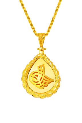 گردنبند طلا زرد زنانه 22 عیار Bilezikci - کد 467141774