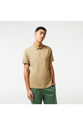پولوشرت قهوه ای مردانه پنبه ای Lacoste - کد 660420508