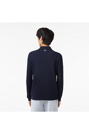 پولوشرت سرمه ای مردانه %100 پنبه Lacoste - کد 769600525