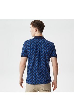 پولوشرت سرمه ای مردانه پنبه ای Lacoste - کد 701445712