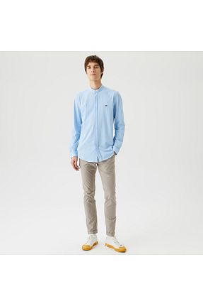 شلوار طوسی مردانه پلی استر Lacoste - کد 670282469