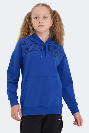سوئیشرت اسپرت آبی بچه گانه رگولار Slazenger - کد 863522950