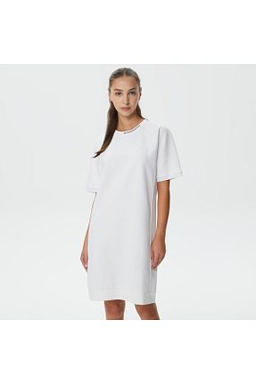 لباس سفید زنانه بافتنی Lacoste - کد 749180761