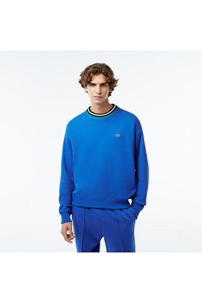 سوئیشرت مشکی مردانه ساده Lacoste - کد 793654373