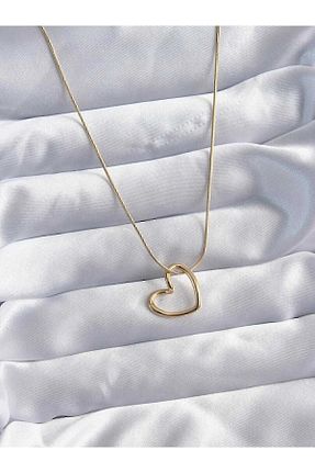 گردنبند استیل ( فولاد ) طلائی زنانه استیل (فولاد) CAXBERN - کد 863677429