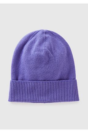 کلاه پشمی بنفش زنانه United Colors of Benetton - کد 863511624