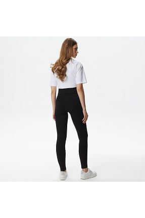 شلوار مشکی زنانه پنبه ای Lacoste - کد 756011645