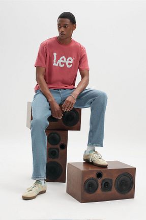 تیشرت قرمز مردانه رگولار Lee - کد 817714301