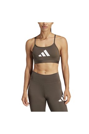 سوتین ورزشی قهوه ای زنانه رگولار adidas - کد 854835645