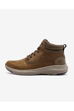 بوت / نیم بوت بژ مردانه پاشنه تخت Skechers - کد 857057565