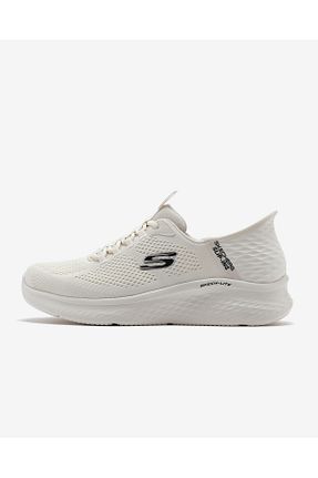 کفش پیاده روی سفید مردانه پارچه ای Skechers - کد 838127145