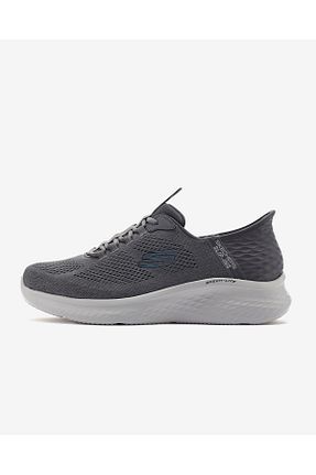 کفش اسنیکر زرشکی زنانه بند دار Skechers - کد 831512504