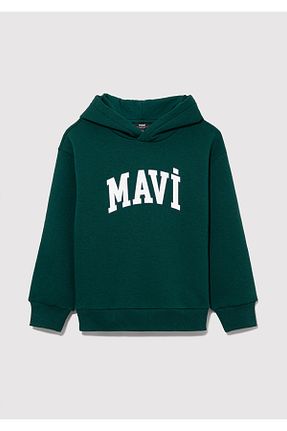 سوئیشرت سبز بچه گانه چاپی Mavi - کد 853023033