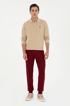 شلوار کرمگن قهوه ای مردانه Comfort U.S. Polo Assn. - کد 862426264
