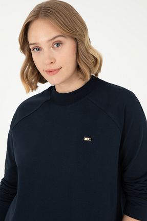 سوئیشرت سرمه ای زنانه ساده U.S. Polo Assn. - کد 862432522