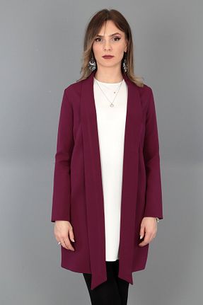 کت بنفش زنانه رگولار ÖNDER ÖZSOY - کد 372060911