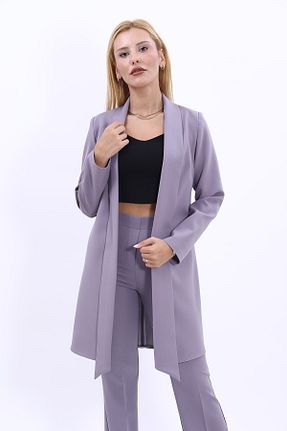 کت طوسی زنانه Blazer ÖNDER ÖZSOY - کد 372061108