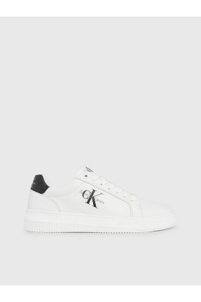 کفش اسنیکر سفید مردانه بند دار Calvin Klein - کد 809267317