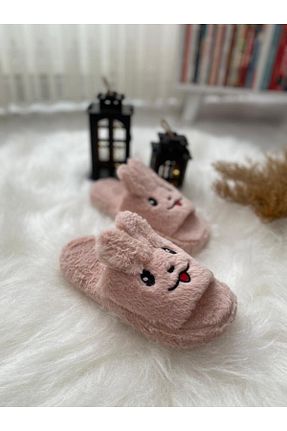 دمپائی خانگی صورتی زنانه مخملی NevaYy collection - کد 862471060