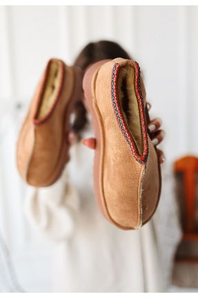 بوت / نیم بوت قهوه ای زنانه جیر is ipekshoes - کد 860158865