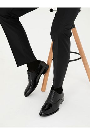 کفش کلاسیک مشکی مردانه پاشنه کوتاه (1 - 4 سانتی متر) Cacharel - کد 862463170