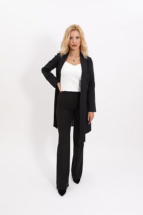 ست بالاتنه و پائین تنه سایز بزرگ مشکی زنانه کش دار ÖNDER ÖZSOY - کد 862478630
