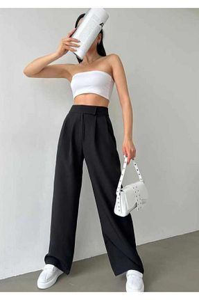 شلوار مشکی زنانه بافتنی THIFF GYMWEAR - کد 862477007